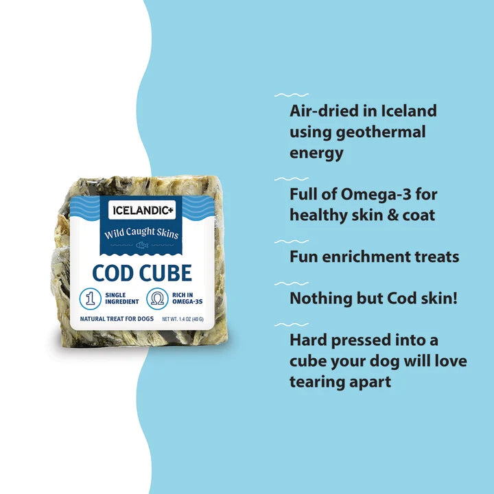 Icelandic+ - Cod  Skin Cube - Large