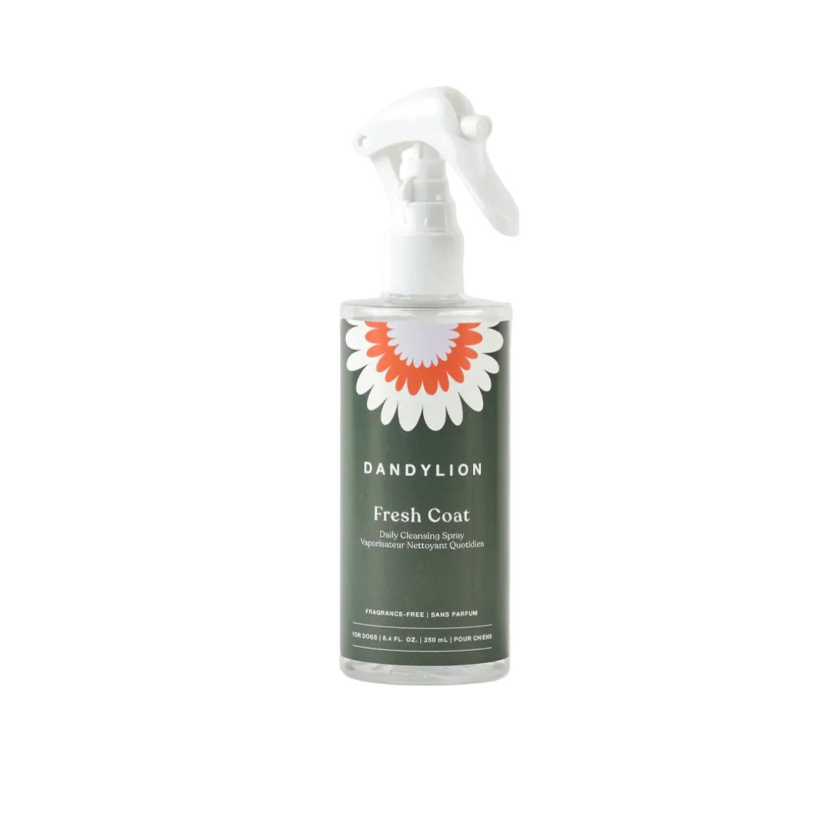 Dandylion - Fresh Coat Daily Cleansing Spray - Waterless No-Rinse Shampoo
