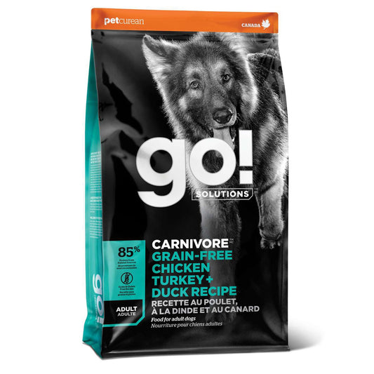 GO! Carnivore Grain-Free Chicken, Turkey + Duck Adult Recipe