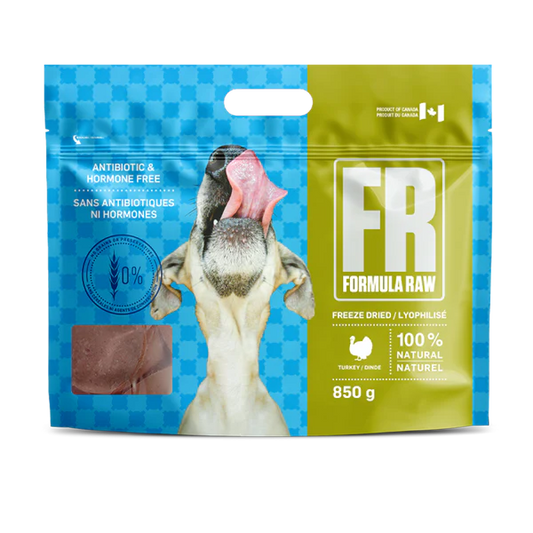Formula Raw Freeze Dried Meals: Turkey