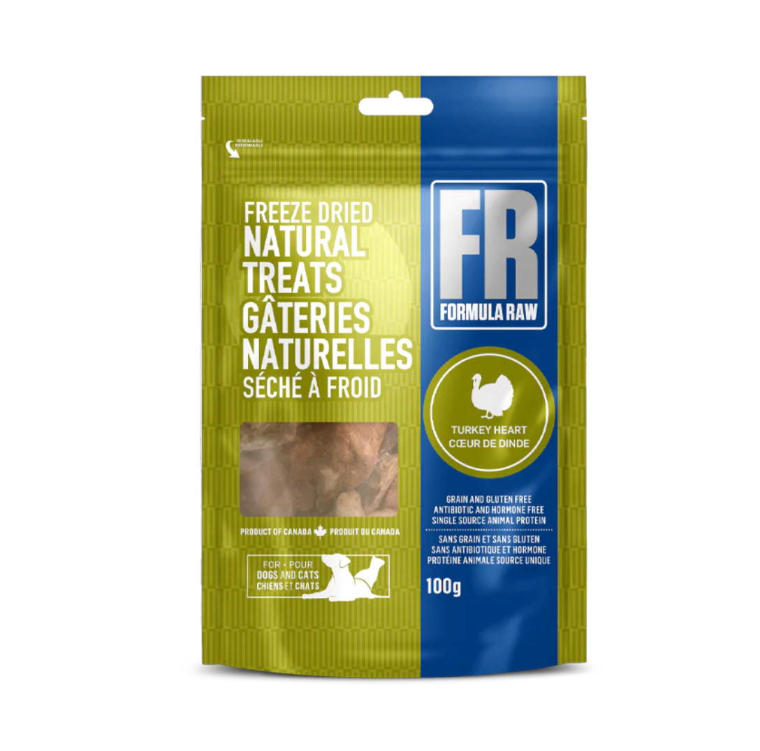 Freeze Dried Turkey Hearts Treats