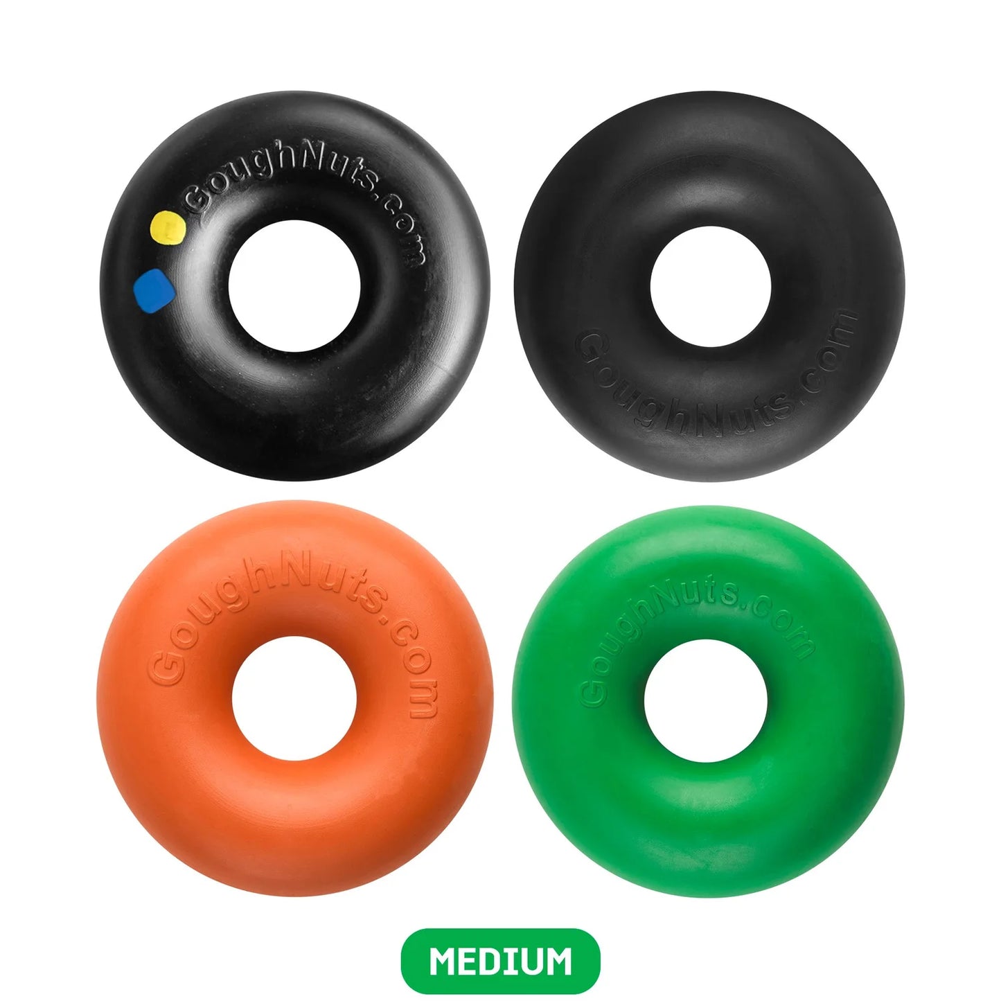 Goughnuts - Orange Ring Toy - Medium