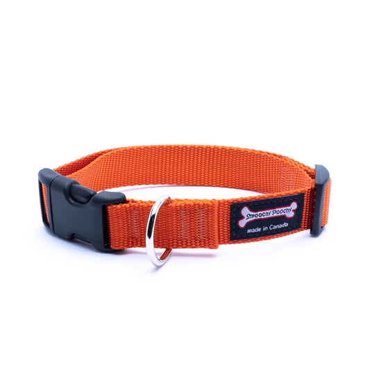 Nylon Clip Collar - Pumpkin