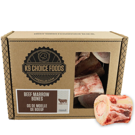 K9 Choice - Frozen Raw Beef Marrow Bones