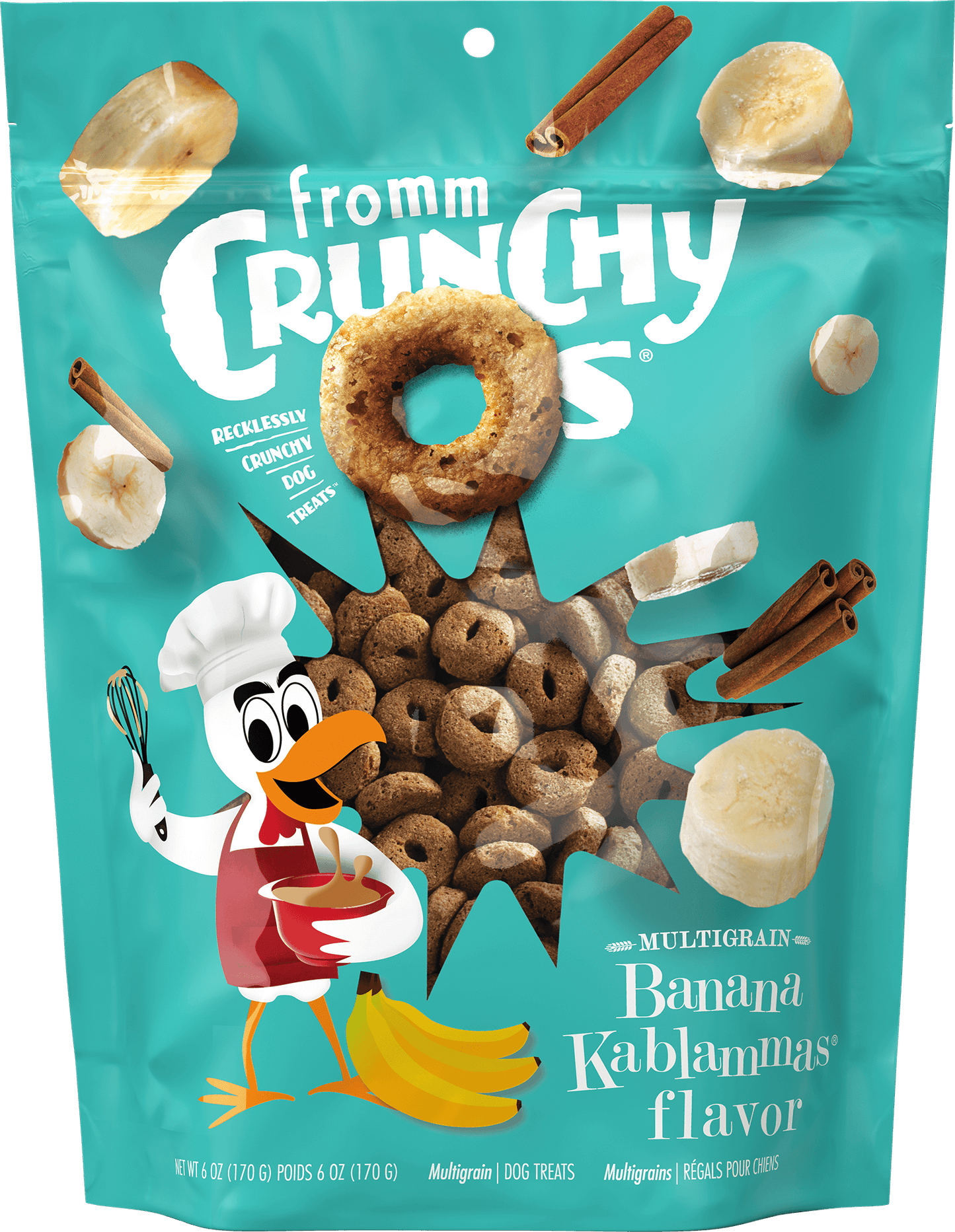 Fromm - Crunchy O's - Bananakablammas - 6oz