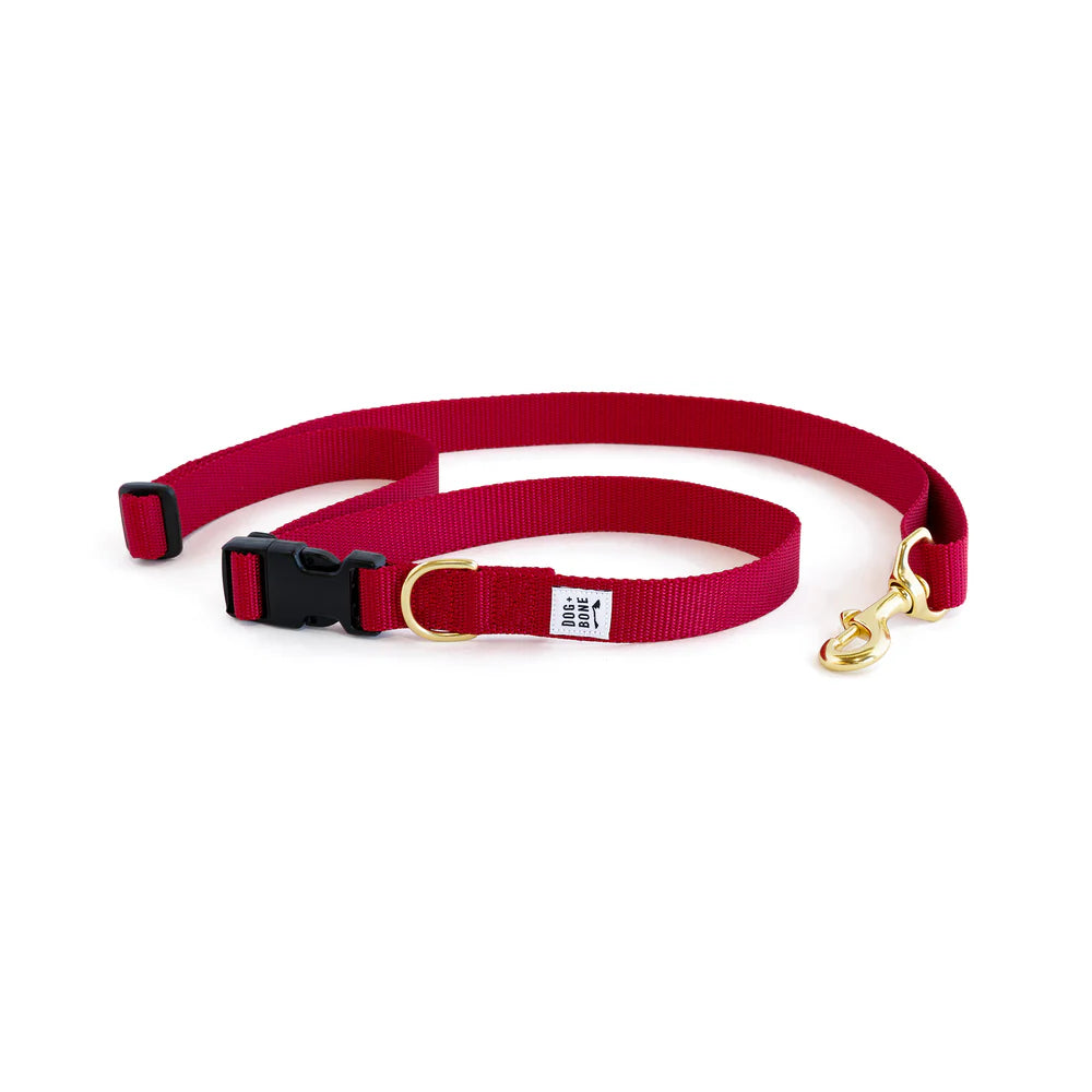 Adjustable Leash - Merlot