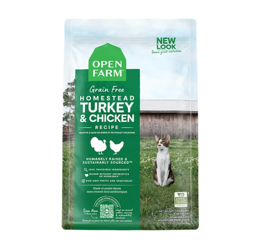 Open Farm Cat: Homestead Turkey & Chicken Recipe