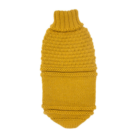 Oscar Mustard Alpaca Sweater