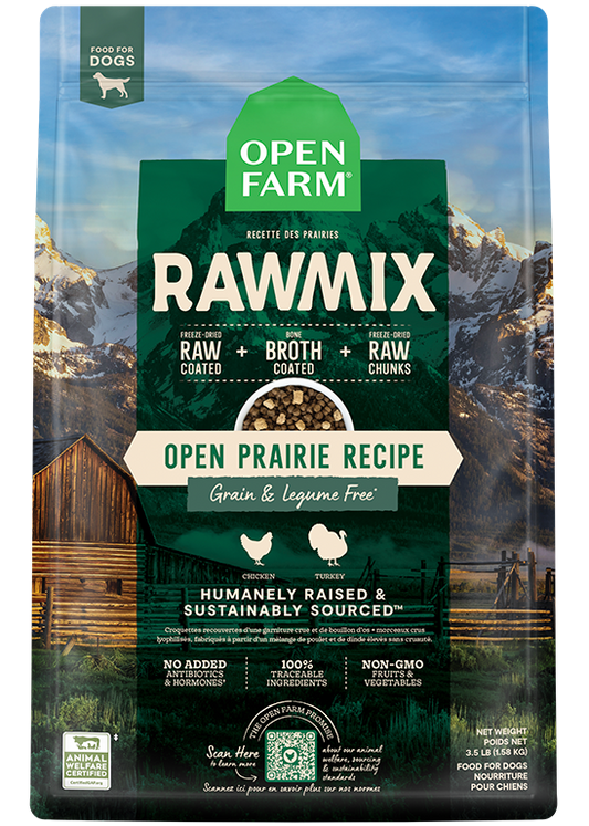 Open Farm Open Prairie Grain-Free RawMix