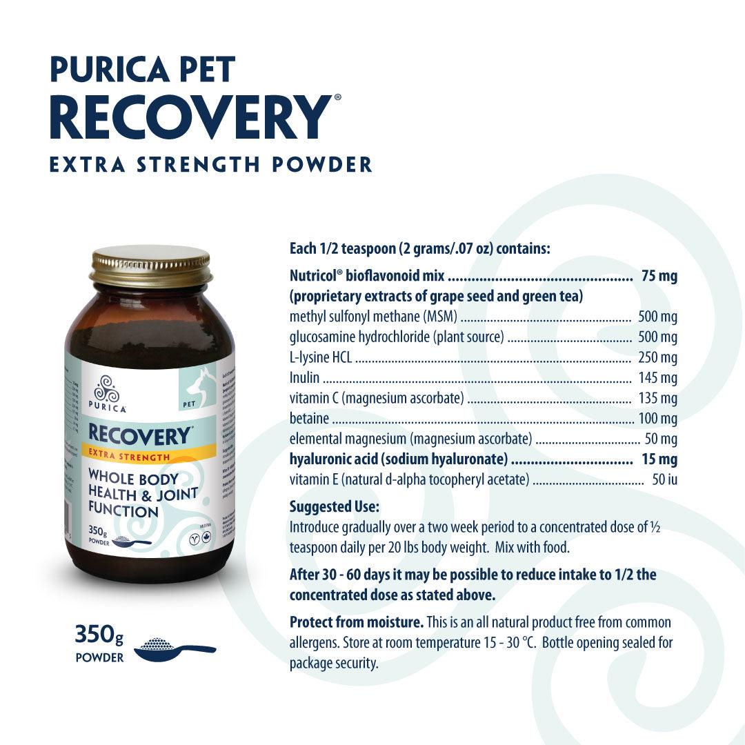 Pet Recovery Extra Strength - 150g Powder