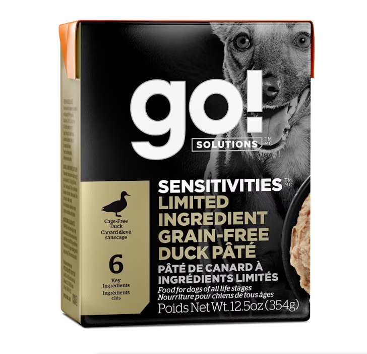 GO! Sensitivities LID Wet Food - Grain-Free Duck Pate