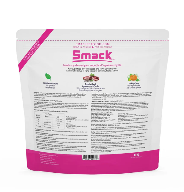 Smack - Lamb Royale Feast for CAT - 1.5kg