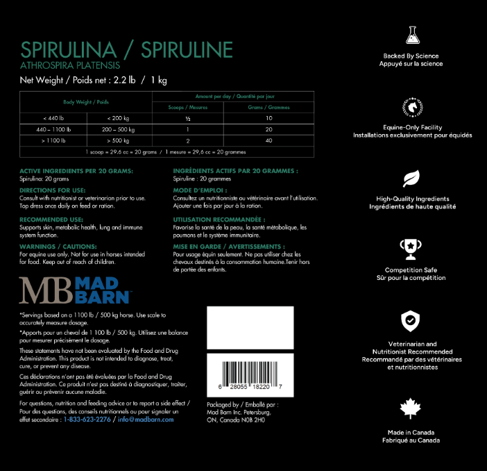 Spirulina - 1 kg