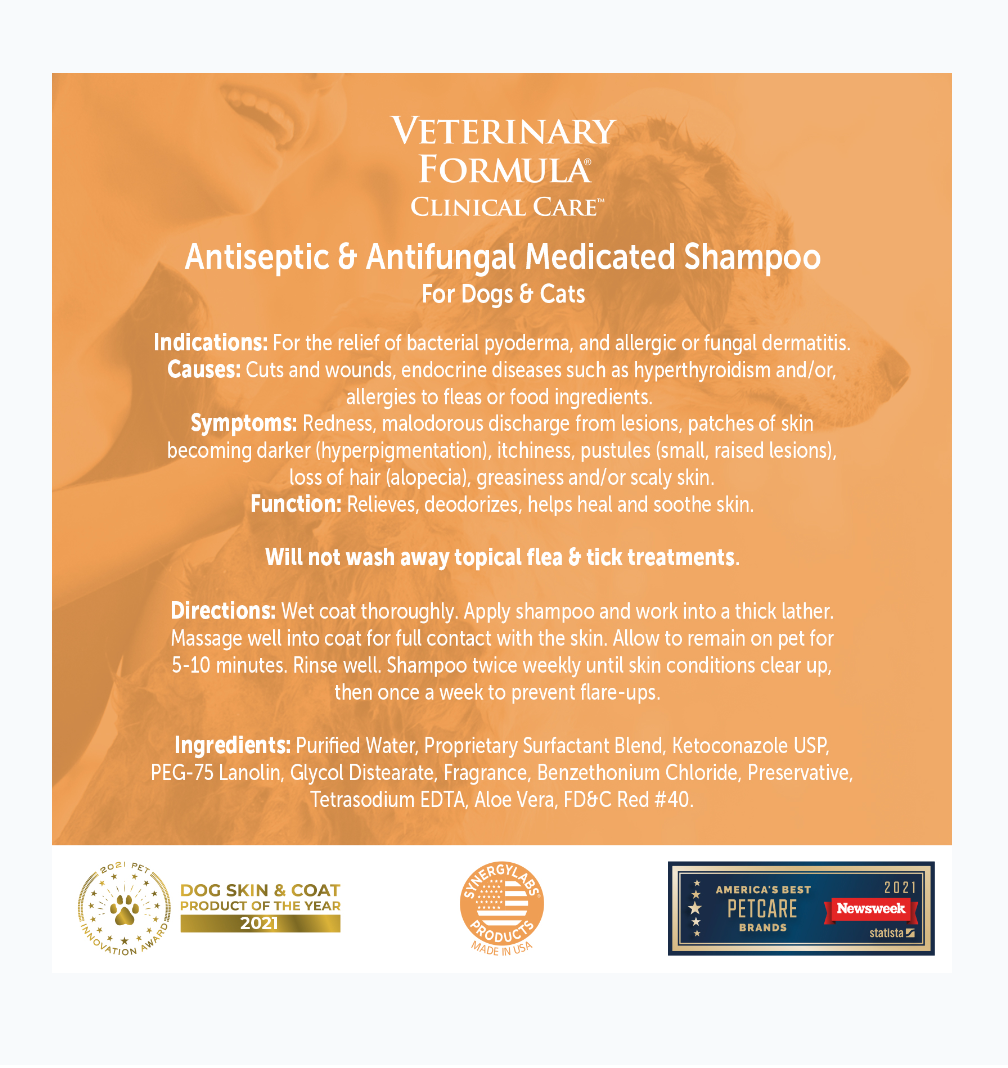 Antiseptic & Antifungal Medicated Shampoo