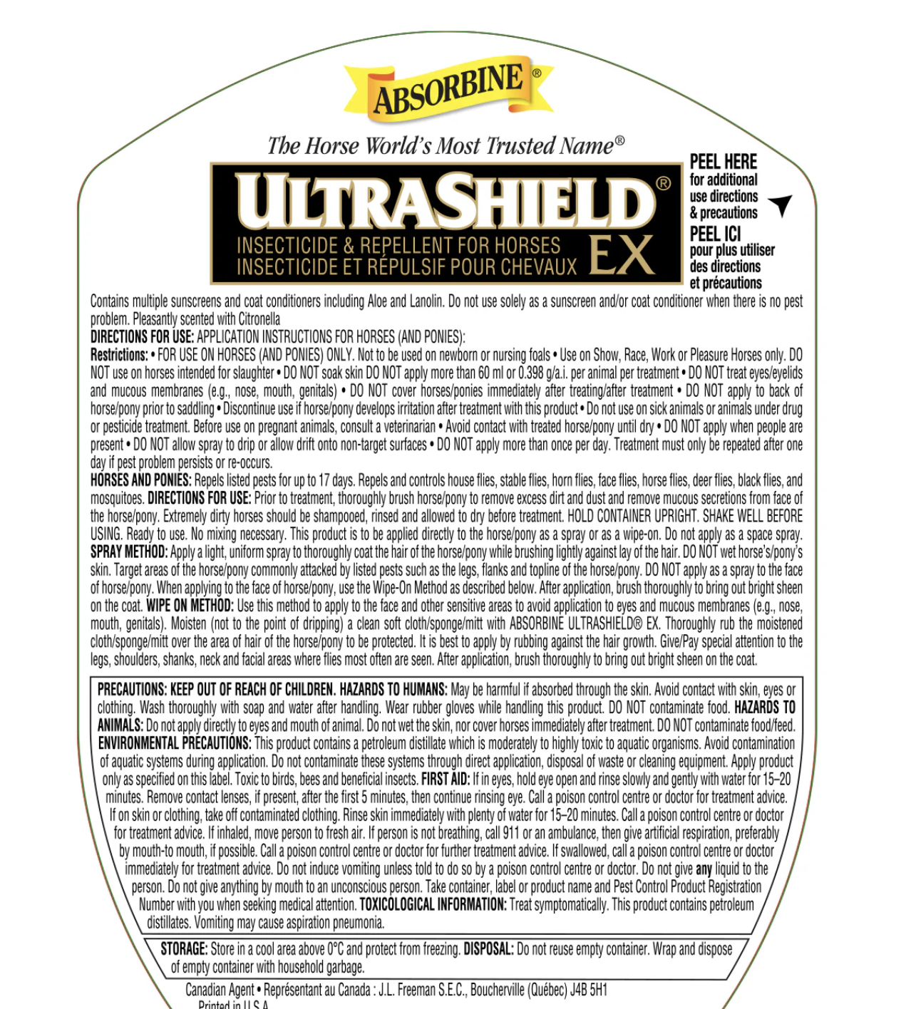 UltraShield EX Spray - 950 ml