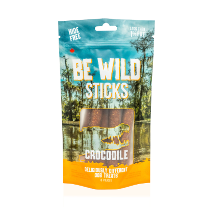 Be Wild Exotic Sticks - Crocodile