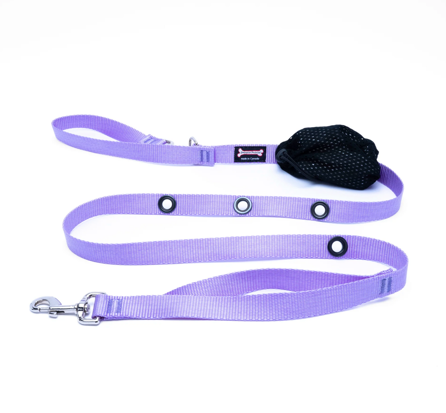 Hands Free Nylon Leash - Lavender