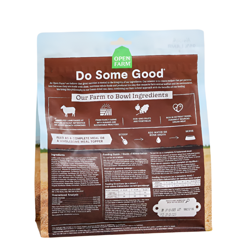 Pasture-Raised Lamb Freeze Dried Raw Morsels