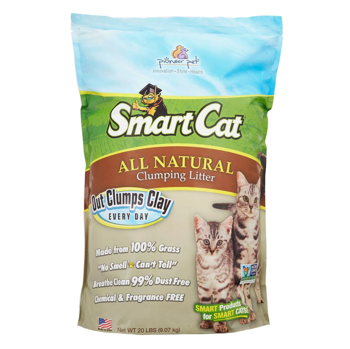 Smartcat - All Natural Clumping Litter  - 20 lbs