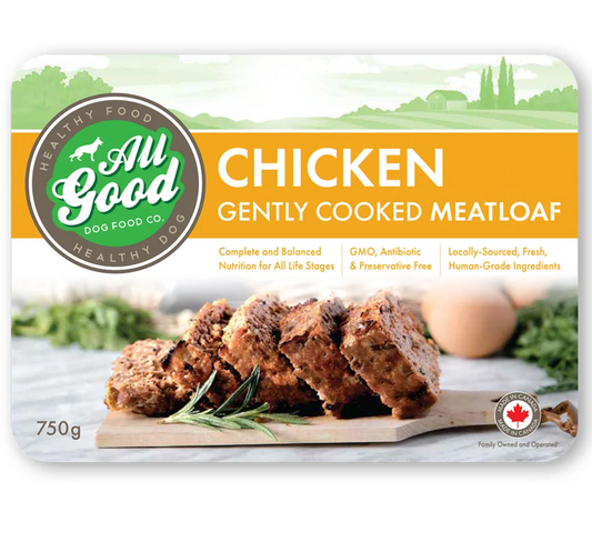 All Good Dog Food - Chicken Meatloaf
