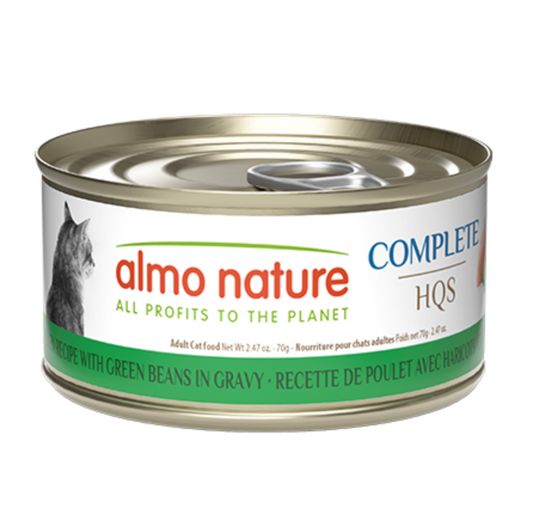 Almo Nature Complete HQS Cat - Chicken with Green Beans