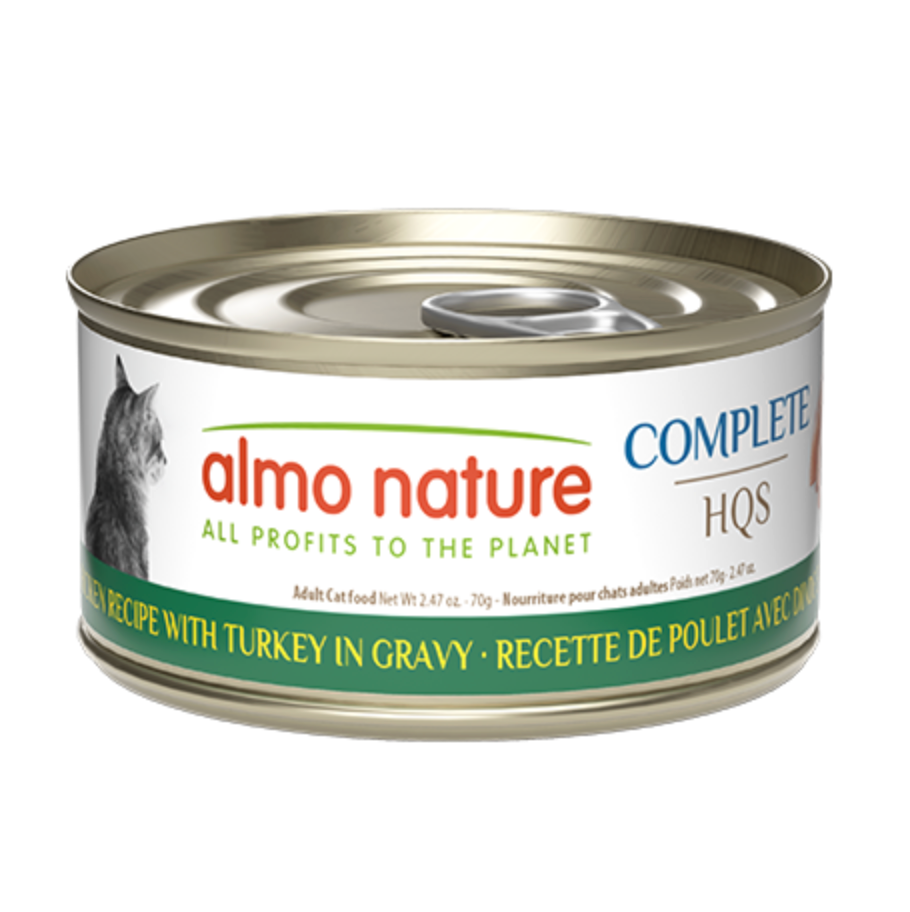 Almo Nature Complete HQS Cat - Chicken with Turkey in Gravy