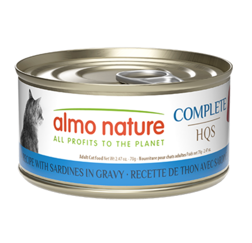 Almo Nature Complete HQS Cat - Tuna with Sardines in Gravy