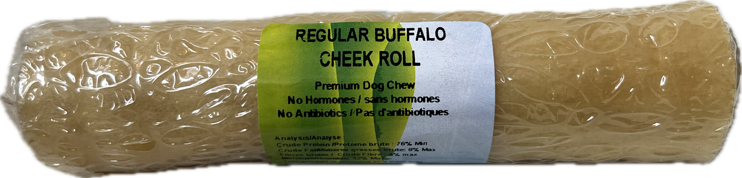 Buffalo Cheek Roll 6"