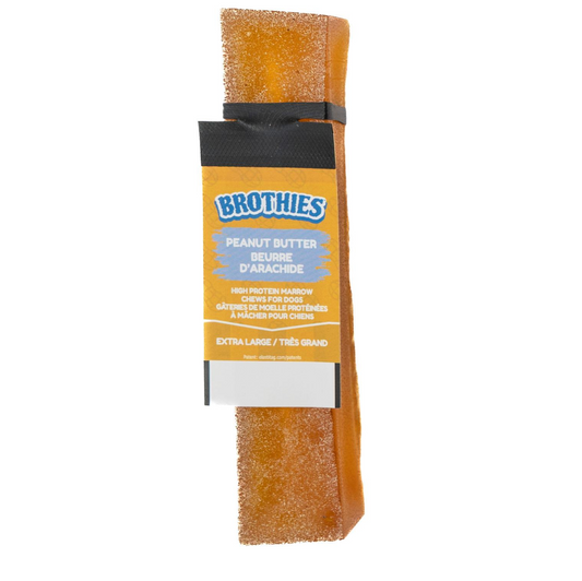 This & That - Brothies - Beef Marrow Chew - Peanut Butter XL