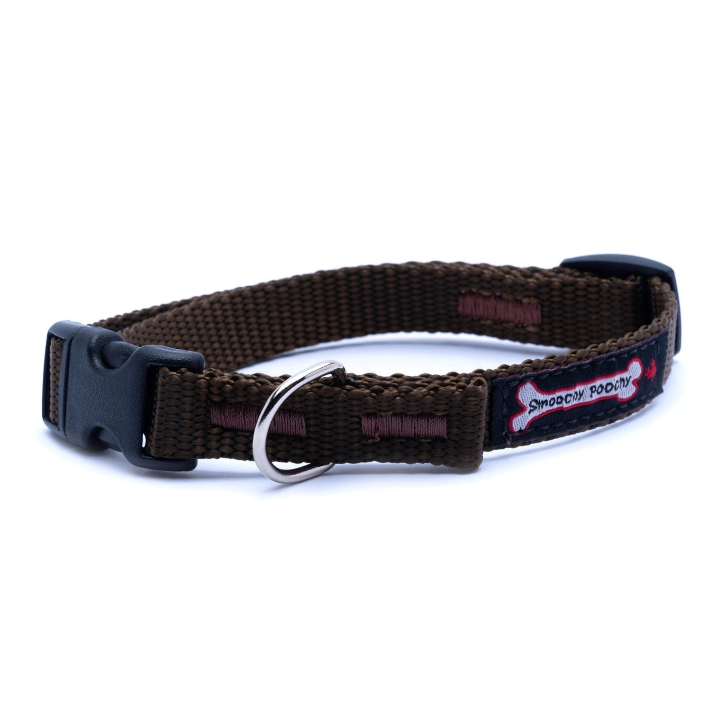 Nylon Clip Collar - Brown