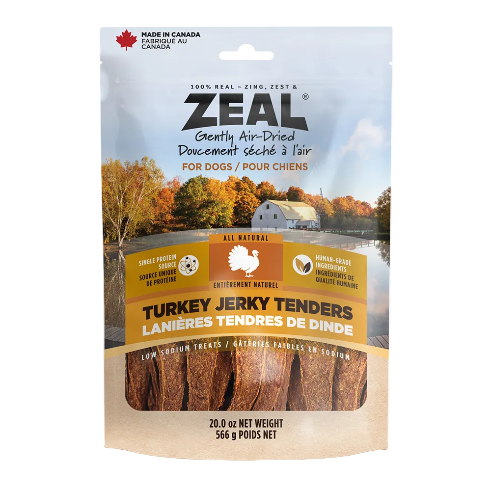 Zeal - Turkey Jerky Tenders - 10oz