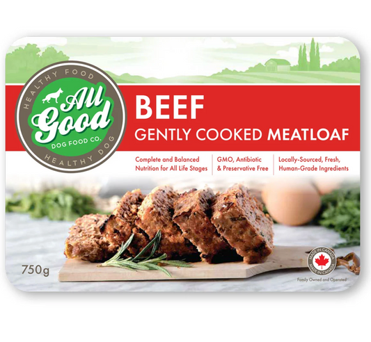 All Good Dog Food - Beef Meatloaf