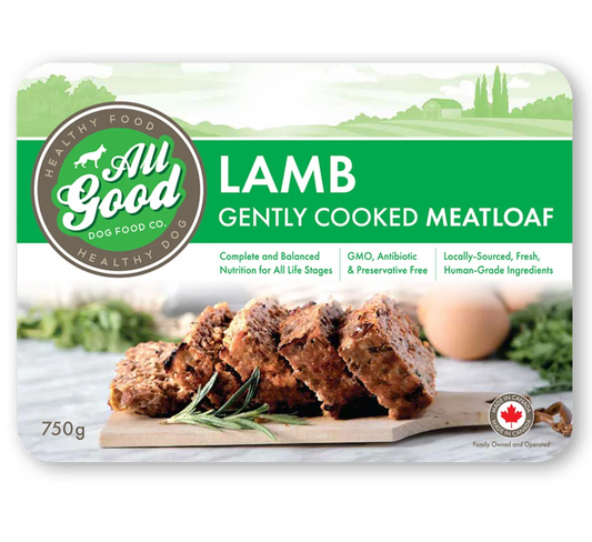 All Good Dog Food - Lamb Meatloaf