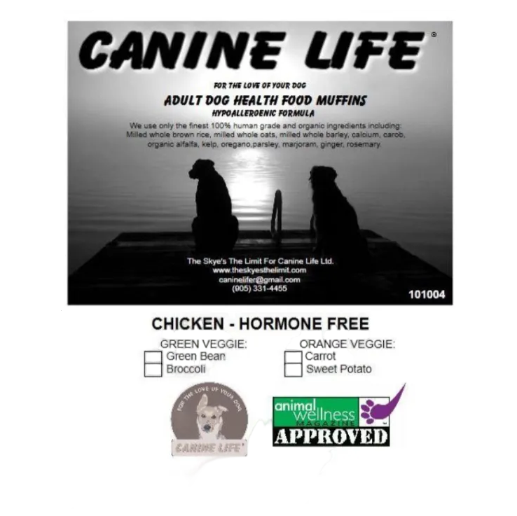 Canine Life - Chicken & Vegetable Muffins