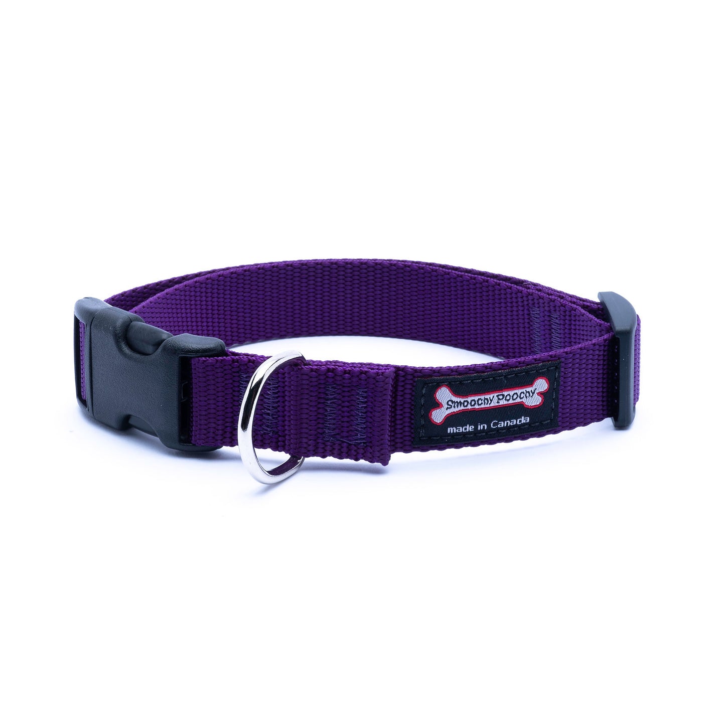 Nylon Clip Collar - Purple