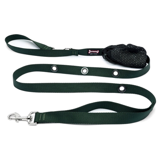 Hands-Free Nylon Leash - Jaguar