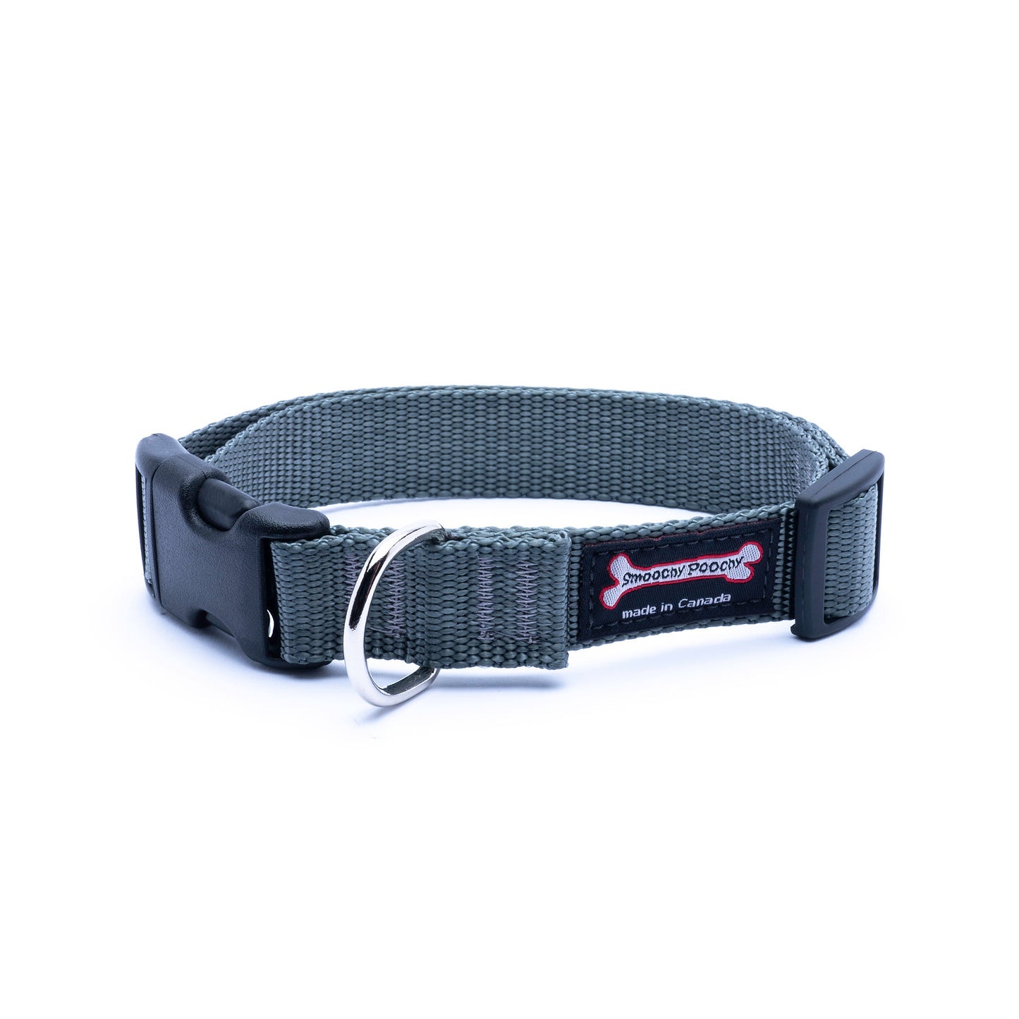 Nylon Clip Collar - Charcoal