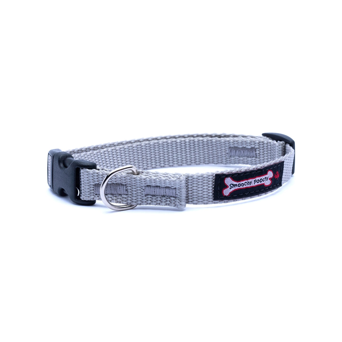 Nylon Clip Collar - Silver