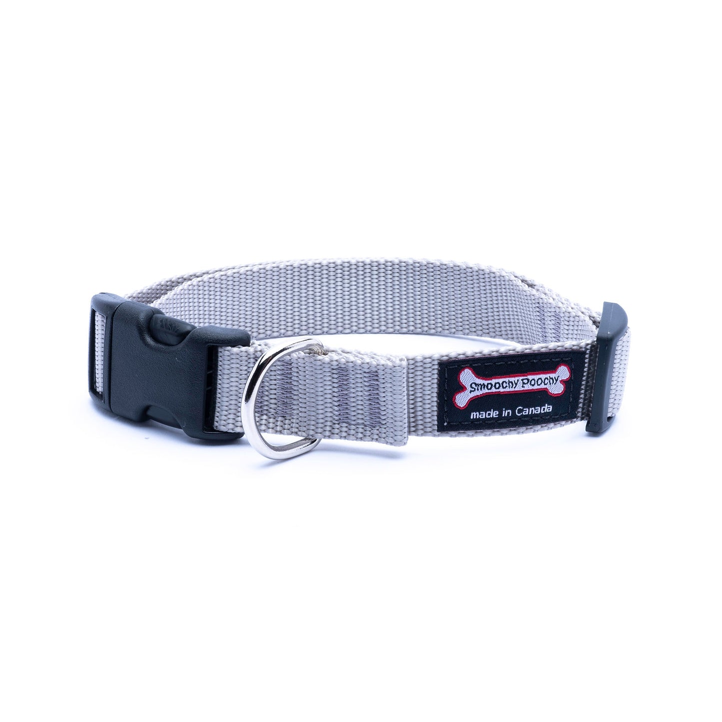 Nylon Clip Collar - Silver