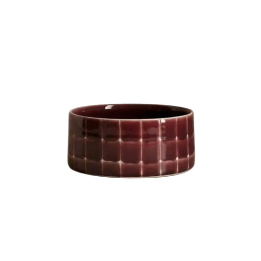 Egg Back Home - Pool Burgundy Pet Bowl