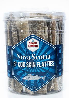 This & That - Snack Station - Cod Skin Flatties - 8in Individual