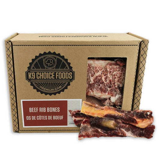 K9 Choice - Frozen Raw Beef Rib Bones