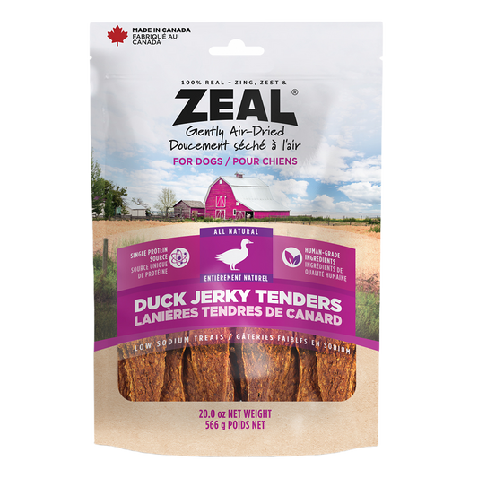 Zeal - Duck Jerky Tenders - 10oz