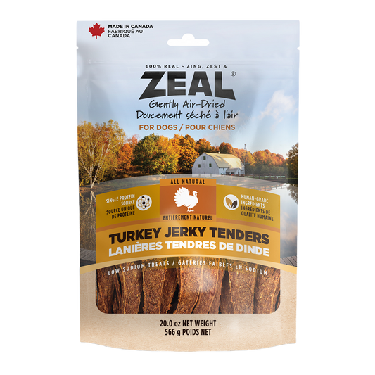 Zeal - Turkey Jerky Tenders - 10oz