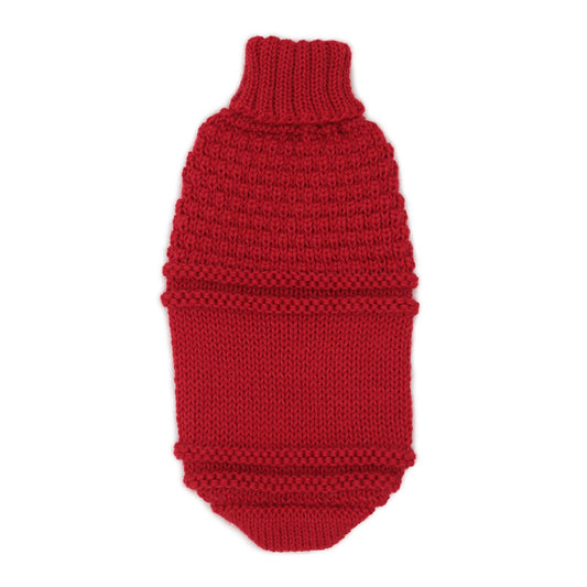 Oscar Red Alpaca Sweater