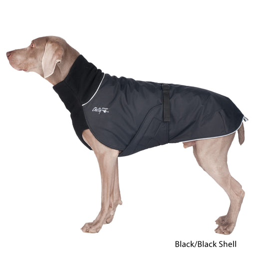 Chilly Dogs - Great White North Winter Jacket - Black/Black Shell