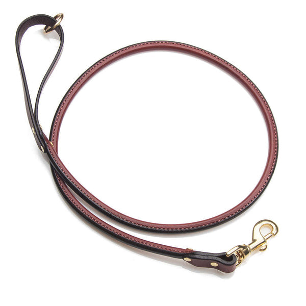 Leather Snap Leash - Chestnut