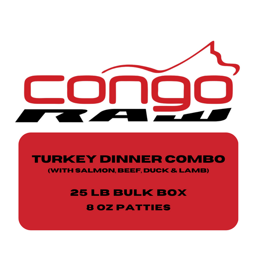 Congo Raw Turkey Dinner Combo