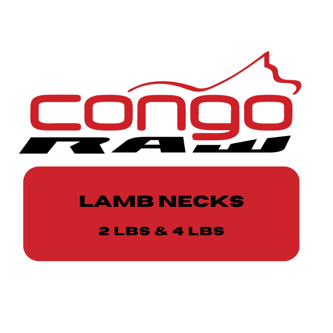 Congo Frozen Raw Grass-Fed Lamb Neck
