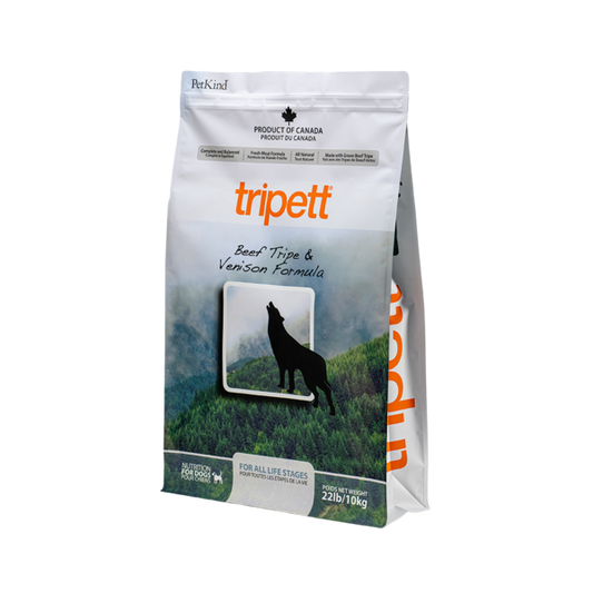 Tripett Dry - Beef Tripe & Venison Formula